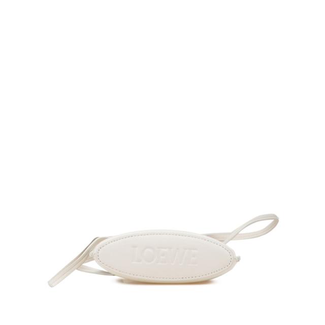 ロエベ アナグラム ダイスポケット 斜め掛け ショルダーバッグ オフホワイト レザー レディース LOEWE 【中古】_2