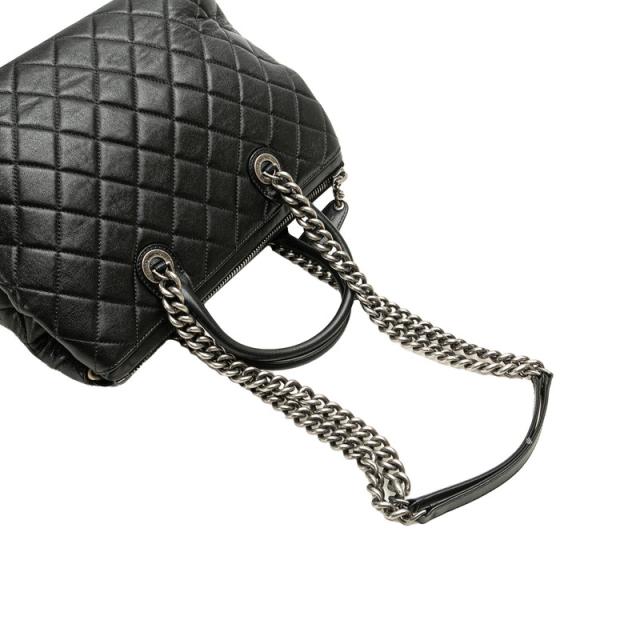 シャネル 31 RUE CAMBON ハンドバッグ チェーン ショルダーバッグ ブラック ラムスキン レディース CHANEL 【中古】_3