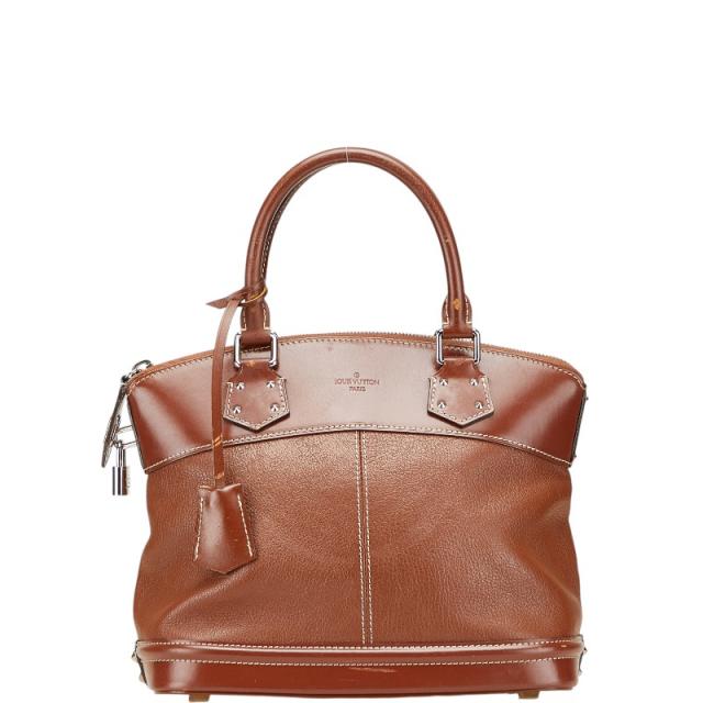 ルイ ヴィトン スハリ ロックイットPM ハンドバッグ M91889 ブラウン レザー レディース LOUIS VUITTON 【中古】