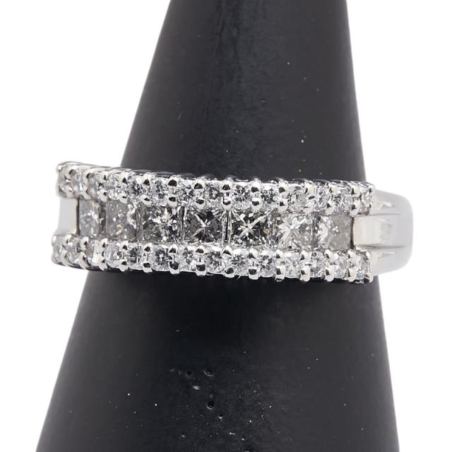 Pt900 ダイヤモンド リング 1.00ct pt900プラチナ天然サファイア1.00ct Pt9001.00ct大粒 ダイヤモンドリング送料無料人気