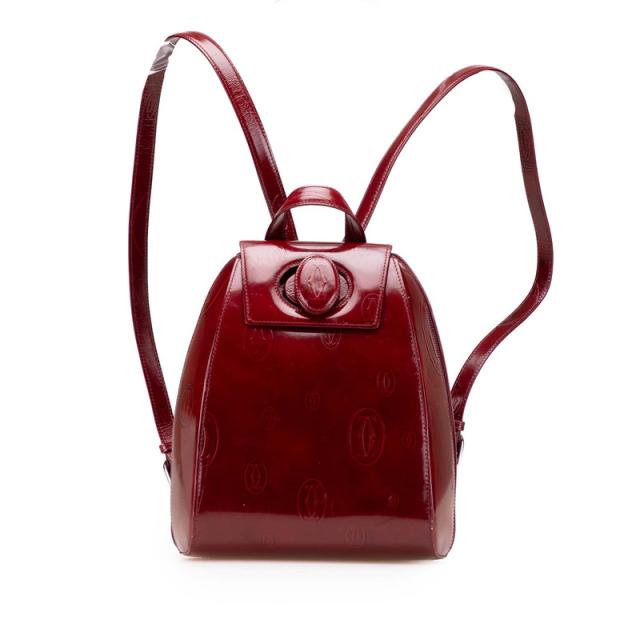 Cartier カルティエ チェーンショルダーバッグ マストライン 赤