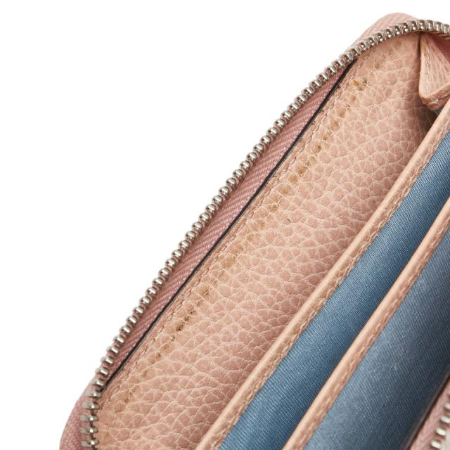 グッチ ダブルG ラウンドファスナー コインケース 644412 ピンク