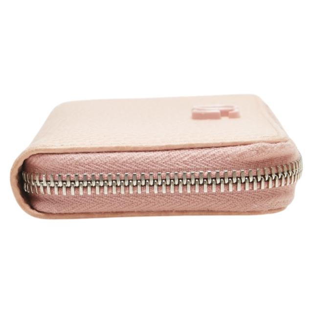 グッチ ダブルG ラウンドファスナー ケース 644412 ピンク レザー レディース GUCCI 【中古】 グッチ ダブルG ラウンドファスナー コインケース 644412 ピンク
