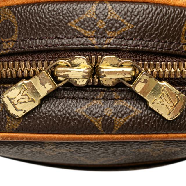 ルイ ヴィトン モノグラム ポシェットガンジュ ボディバッグ ウエストバッグ M51870 ブラウン PVC レザー メンズ LOUIS VUITTON 【中古】_7