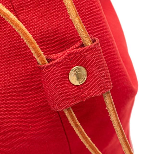 エルメス ポロションミミルPM ショルダーバッグ レッド ブラウン