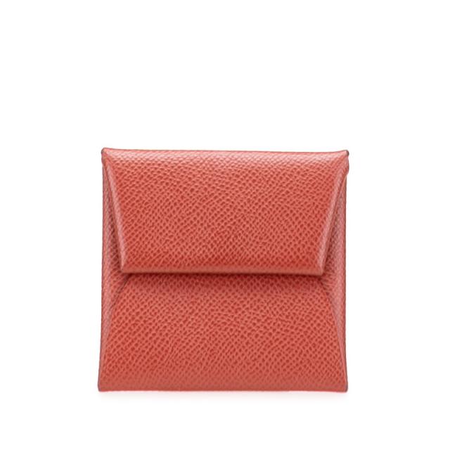 エルメス バスティア ケース 小銭入れ  ブラウン ヴォーエプソン レディース HERMES 【中古】