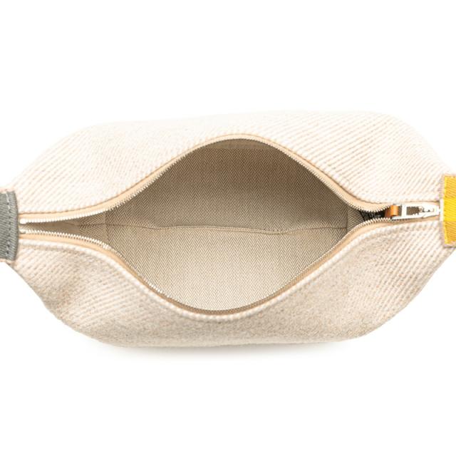 エルメス ブリッド ア ブラック オ カレ ハンドバッグ ポーチ