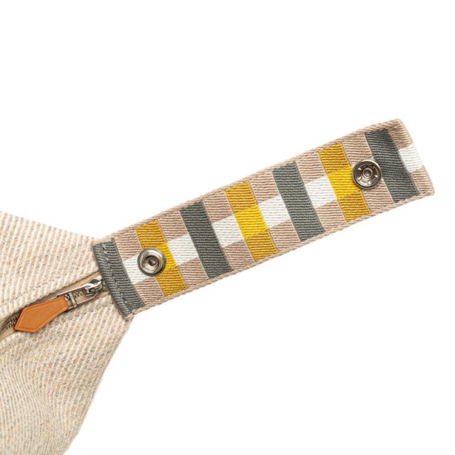 エルメス ブリッド ア ブラック オ カレ ハンドバッグ ポーチ