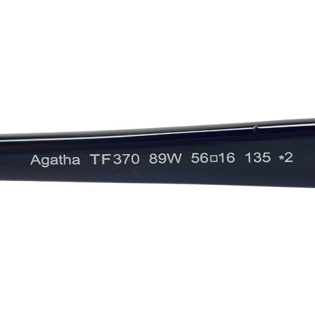 トムフォード Agatha アガサ サングラス TF370 ネイビー プラスチック メンズ TOM FORD 【中古】_7