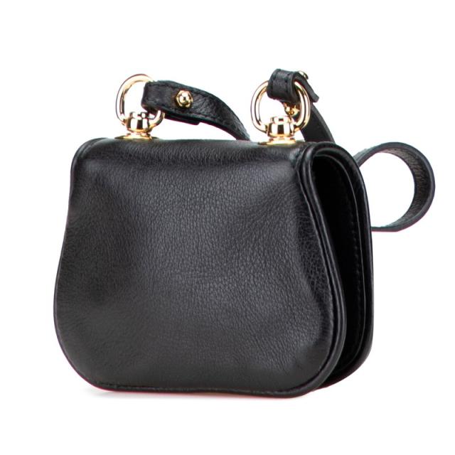 グッチ ブロンディ ショルダーバッグ 698635 ブラック レザー レディース GUCCI 【中古】_1