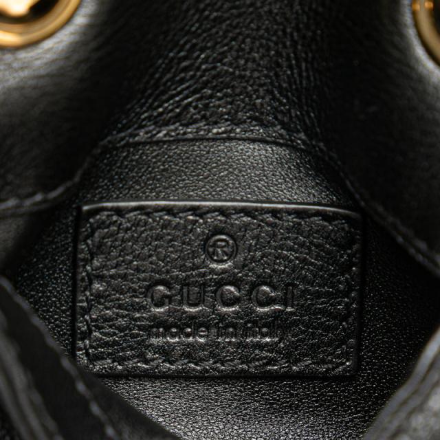 グッチ ブロンディ ショルダーバッグ 698635 ブラック レザー レディース GUCCI 【中古】_7