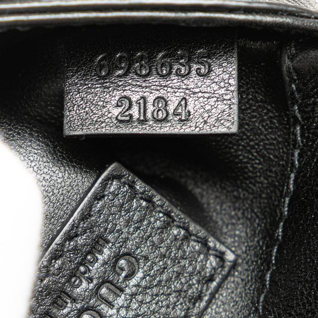 グッチ ブロンディ ショルダーバッグ 698635 ブラック レザー レディース GUCCI 【中古】_8