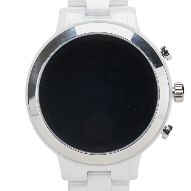 マイケルコース/スマートウォッチ/ホワイトセラミック