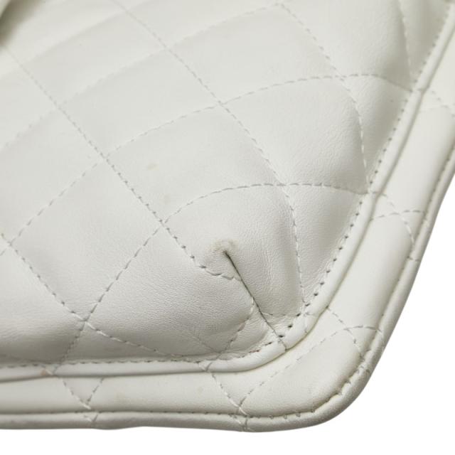 シャネル カンボンライン ココマーク パイソン ショルダーバッグ