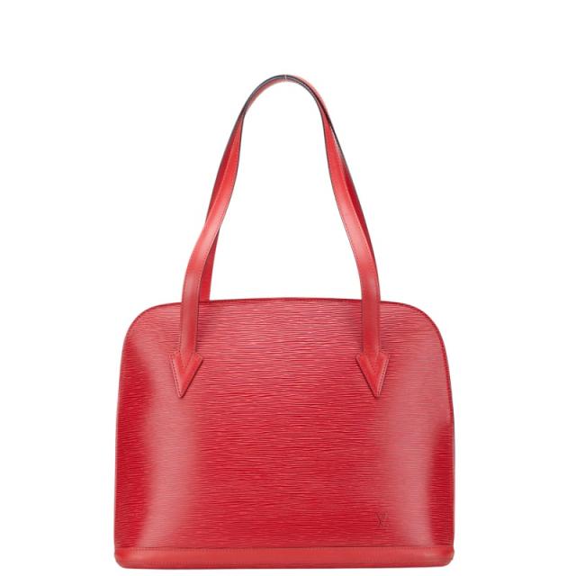 ルイ ヴィトン エピ リュサック トートバッグ ワンショルダーバッグ M52287 カスティリアンレッド レザー LOUIS VUITTON 【中古】