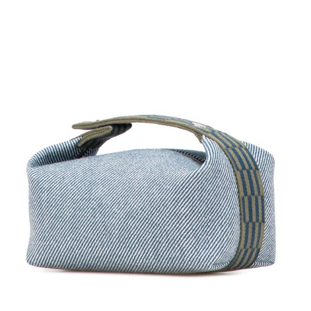 エルメス ブリッド ア ブラックPM ハンドバッグ ポーチ ネイビー