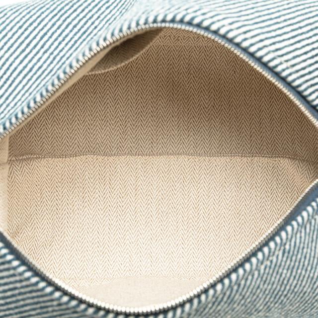 エルメス ブリッド ア ブラックPM ハンドバッグ ポーチ ネイビー