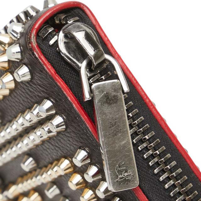 Christian Louboutin パネトーネ スタッズ 長財布 クリスチャンルブタン ラウンドファスナー 長財布 パネトーネ スタッズ