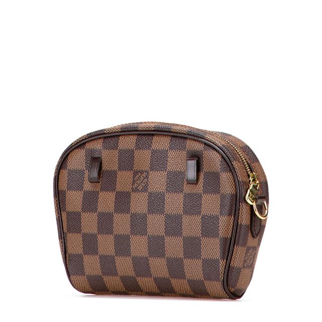 ルイヴィトン　ダミエ　ポーチ　ミニ　pvcレザー　シリアル入り　●美品● ルイヴィトン ダミエ ポーチ ミニ pvcレザー シリアル入り ○美品