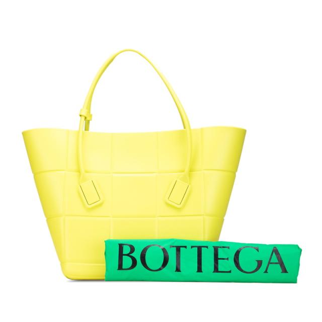 ボッテガヴェネタ ザ アルコ トートバッグ ショルダーバッグ グリーン系 黄緑 ラバー レディース BOTTEGAVENETA 【中古】 ボッテガヴェネタ ザ アルコ トートバッグ ショルダーバッグ グリーン