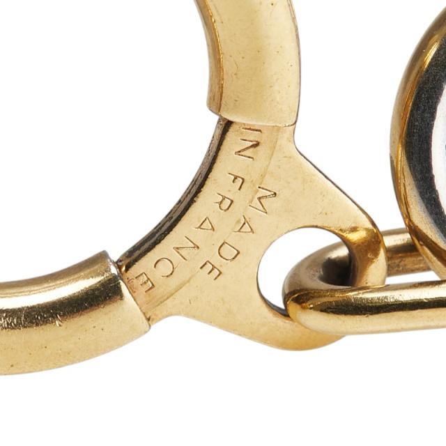 LOUISVUITTON ルイヴィトン キーリング アノクレ ゴールド LOUIS