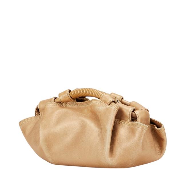 ロエベ LOEWE レザー ハンドバッグ ナッパアイレ 黒 ブラック ミニ 小 【mo】