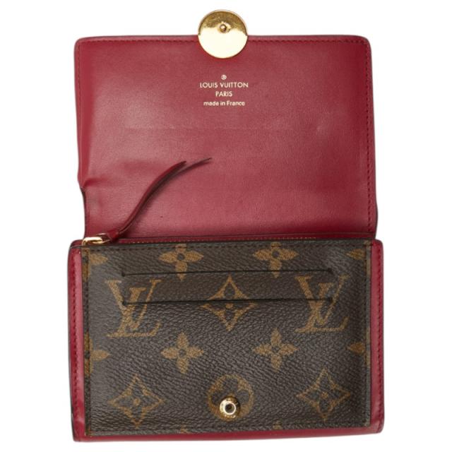 ルイ ヴィトン】モノグラム ポルトフォイユ フロール コンパクト 2つ折財布