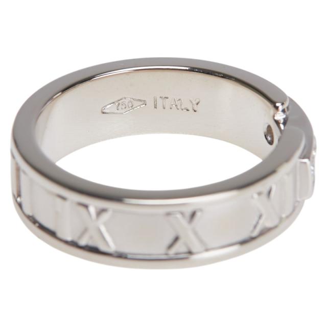 ティファニー アトラス ダイヤ 3P リング K18WG 11号 Tiffany & Co. アトラス 3P ダイヤモンドリング 11号 ティファニー
