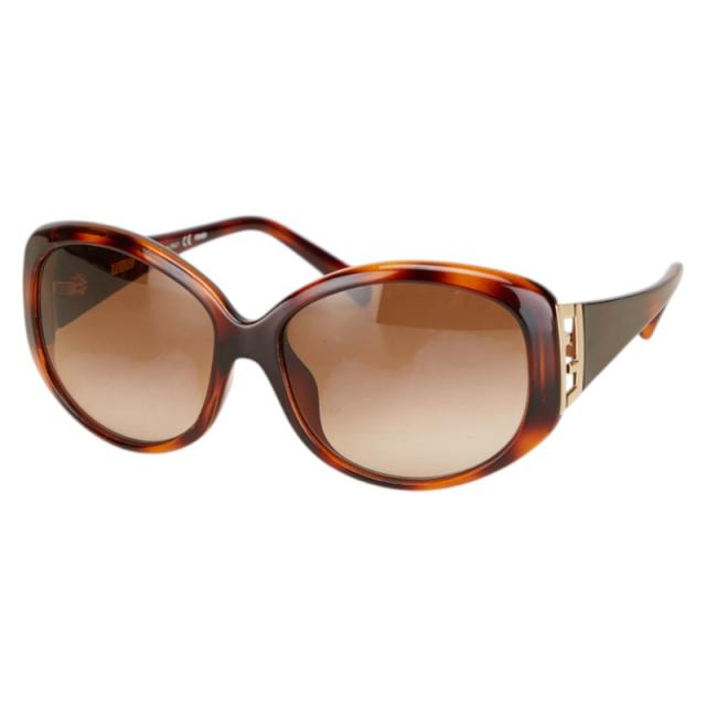 フェンディ サングラス FS5303A ブラウン プラスチック レディース FENDI 【中古】
