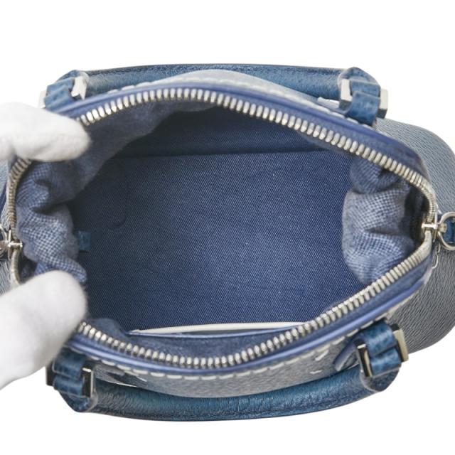 い*が様 メゾンマルジェラ セーラーバッグ ブルーグレー メゾンマルジェラ Maison Margiela 14SS セーラーバッグ レザートート