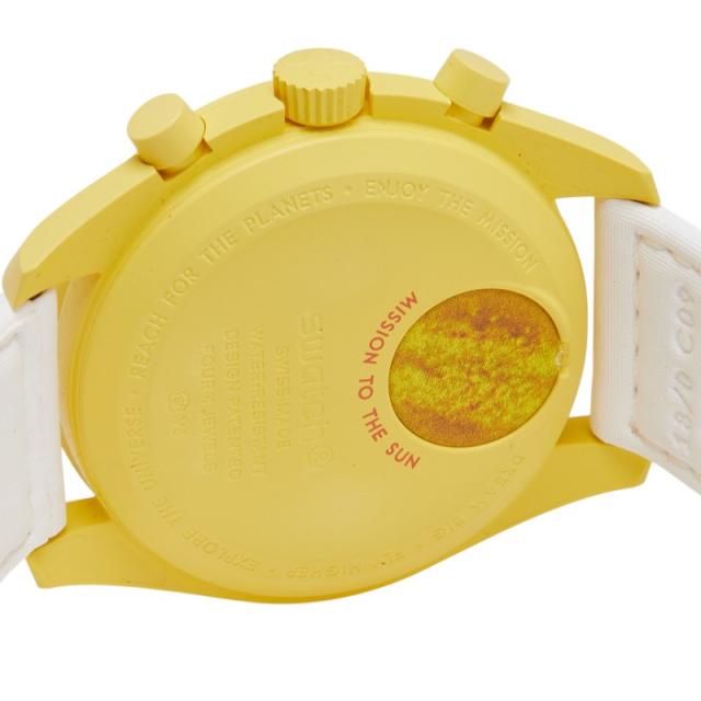 オメガ × スウォッチ ムーンスウォッチ MISSION TO THE SUN 腕時計 SO33J100 セラミック ナイロン メンズ OMEGA 【中古】_3