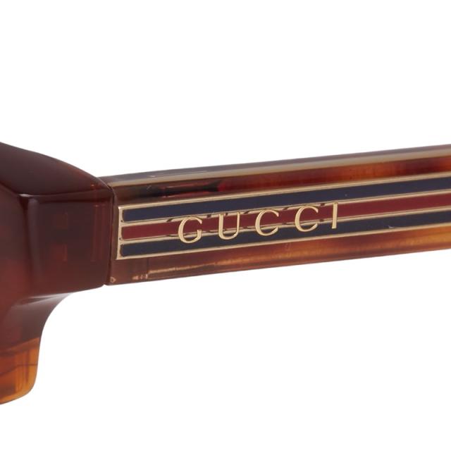 グッチ ロゴ UVカット ハーフリム クリングスタイプ アイウェア  