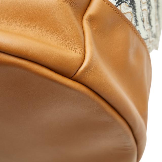 ザネラート ショルダーバッグ ハンドバッグ 2WAY ブラウン ベージュ