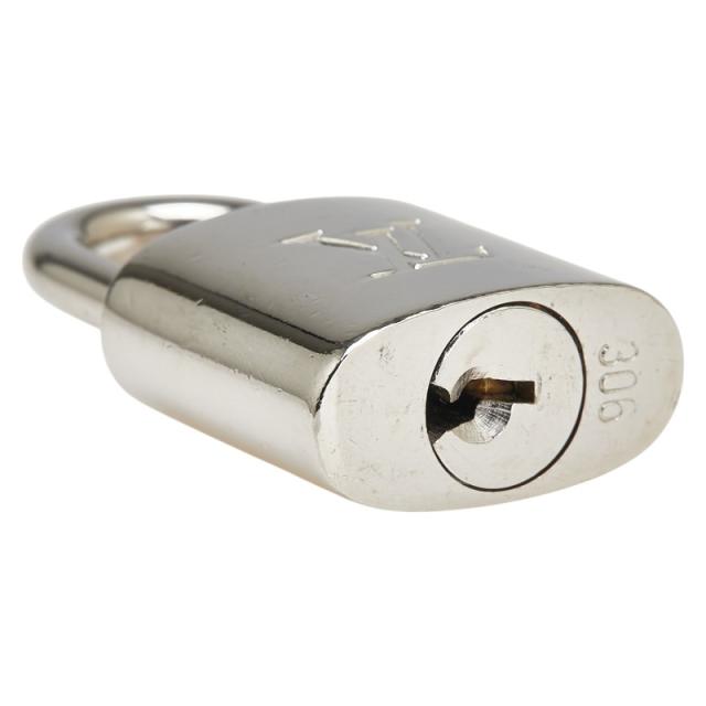 ルイ ヴィトン カデナ 南京錠 キー セット シルバー メタル レディース