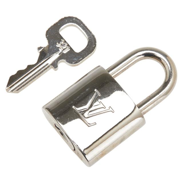 ルイ ヴィトン カデナ 南京錠 キー セット シルバー メタル レディース LOUIS VUITTON 【中古】