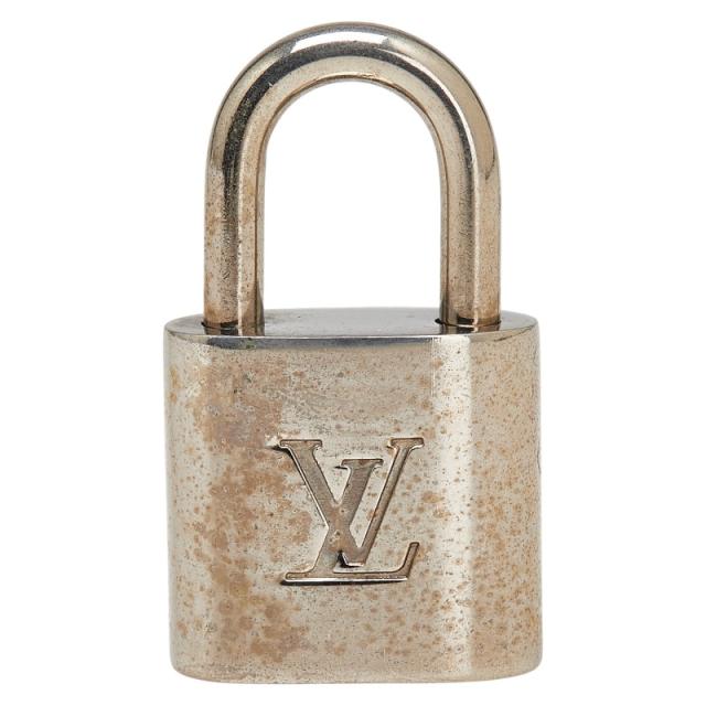 ルイ ヴィトン カデナ 南京錠 キー セット シルバー メタル
