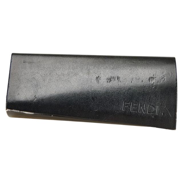 フェンディ ズッカ サングラス レッド プラスチック レディース FENDI 【中古】_6
