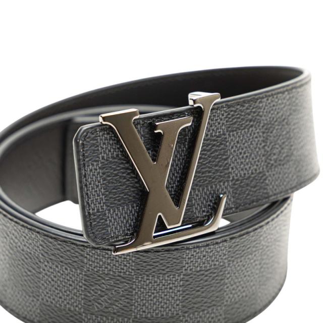 ルイヴィトン LOUIS VUITTON 80/32 M9270W サンチュールキャレ ゴールド金具 合皮・レザー ブロン LB1004 ベルト 正規品 美品 ルイヴィトン サンチュール ヴェルニ ベルト 80&frasl;32 LOUIS