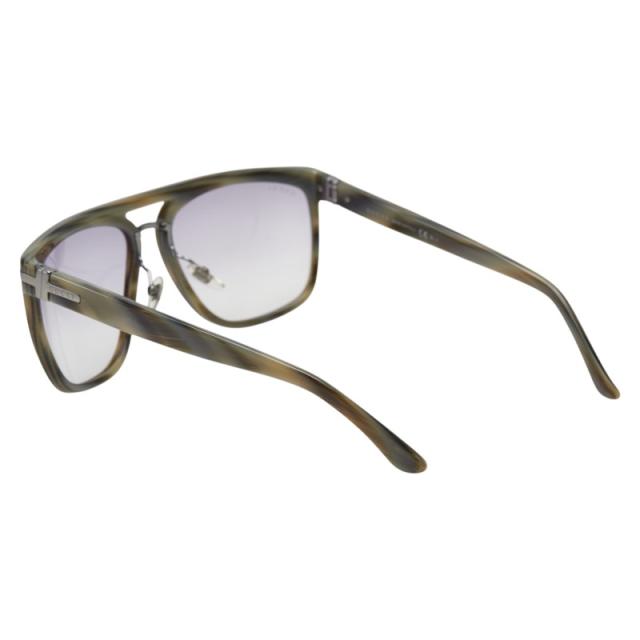 グッチ サングラス GG1028 カーキグリーン ブラウン プラスチック メンズ GUCCI 【中古】 グッチ サングラス GG1028 カーキグリーン ブラウン プラスチック