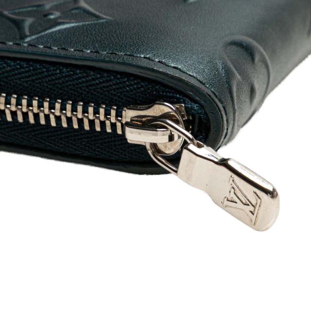 ルイ ヴィトン ムーノグラム ジッピー パース ケース M81860 スティールブルー レザー レディース LOUIS VUITTON 【中古】 ルイ ヴィトン ムーノグラム ジッピー コインパース コインケース