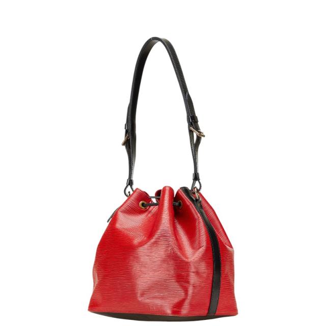 ルイヴィトン エピ・ノエ・ショルダーバッグ 巾着/M44172/レッド/ノワール(ブラック)/LOUIS VUITTON 翌日配送可■314228 ルイヴィトン♡プチ・ノエ ショルダーバッグ ♡エピ♡カスティリアン