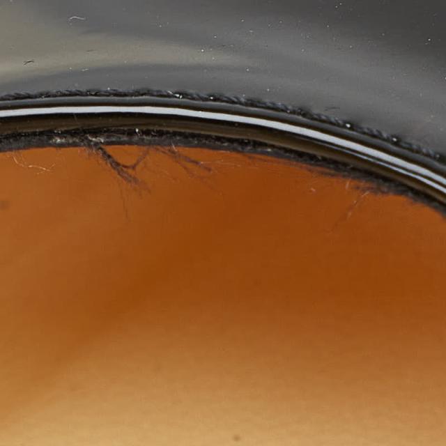 クリスチャンルブタン ハイヒール サイズ:38 1/2 ブラック エナメル