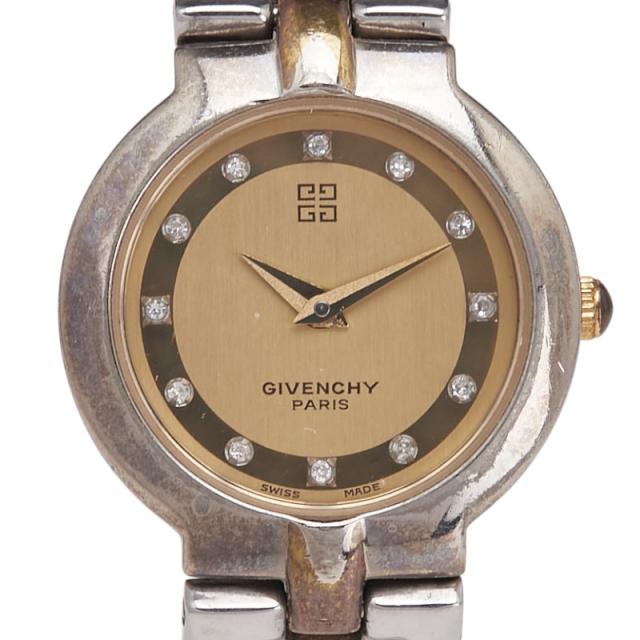 M483❀GIVENCHY ジバンシー 腕時計 ゴールド 3針 クォーツ M483