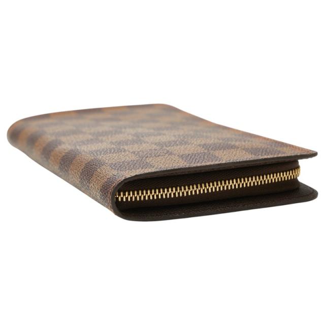 ルイ ヴィトン ダミエ ポルト モネ ジップ 長財布 ラウンドファスナー