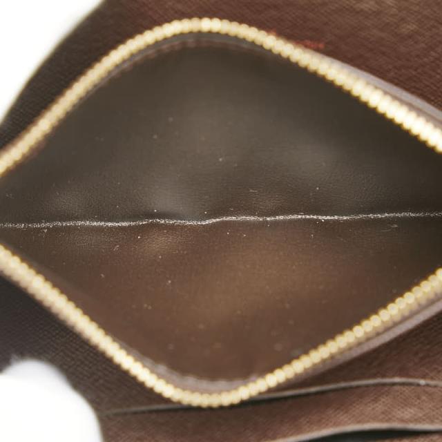 極美品❣️ルイヴィトン ダミエ ポルトモネジップ 長財布 ラウンド ブラウン 茶 ルイ ヴィトン ダミエ ポルト モネ ジップ 長財布 ラウンドファスナー
