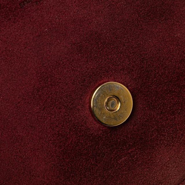 サンローラン ベティ チェーン ショルダーバッグ ワインレッド