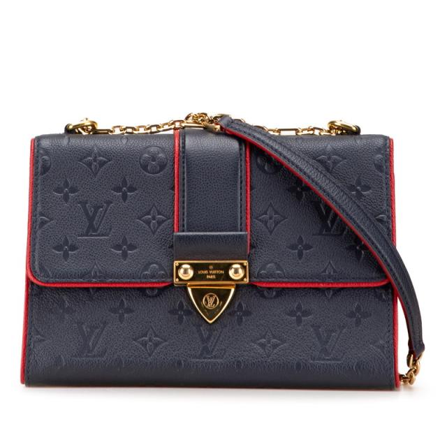 ルイ ヴィトン モノグラム アンプラント サンシュルピス チェーン ショルダーバッグ M43394 マリーヌルージュ LOUIS VUITTON 【中古】