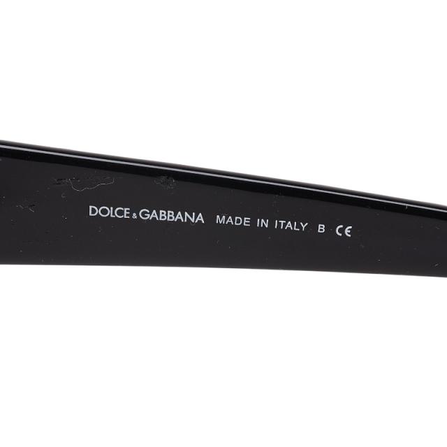 ドルチェアンドガッバーナ レオパード サングラス グラデーションレンズ DG4132 1995/13 ブラック プラスチック DOLCE&GABBANA 【中古】 ドルチェアンドガッバーナ レオパード サングラス グラデーション