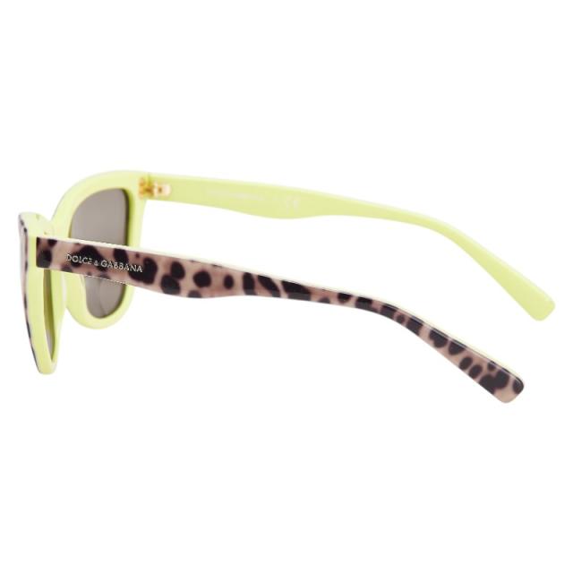 ドルチェアンドガッバーナ レオパード サングラス DG4237 2861/6G ベージュ ブラック イエロー キッズ DOLCE&GABBANA 【中古】_1