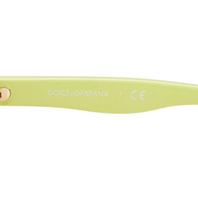 ドルチェアンドガッバーナ レオパード サングラス DG4237 2861/6G ベージュ ブラック イエロー キッズ DOLCE&GABBANA 【中古】_4